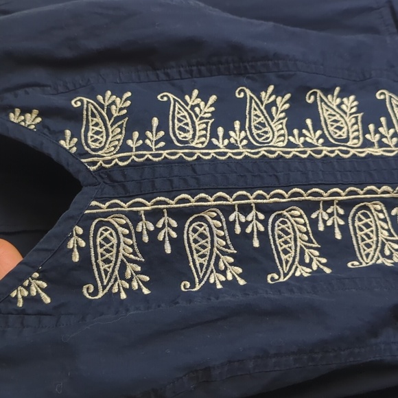 eShakti Midi Embroidered A-line Dress Women's Size 18w - Picture 3 of 11